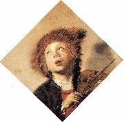 HALS, Frans Boy Playing a Violin Spain oil painting reproduction